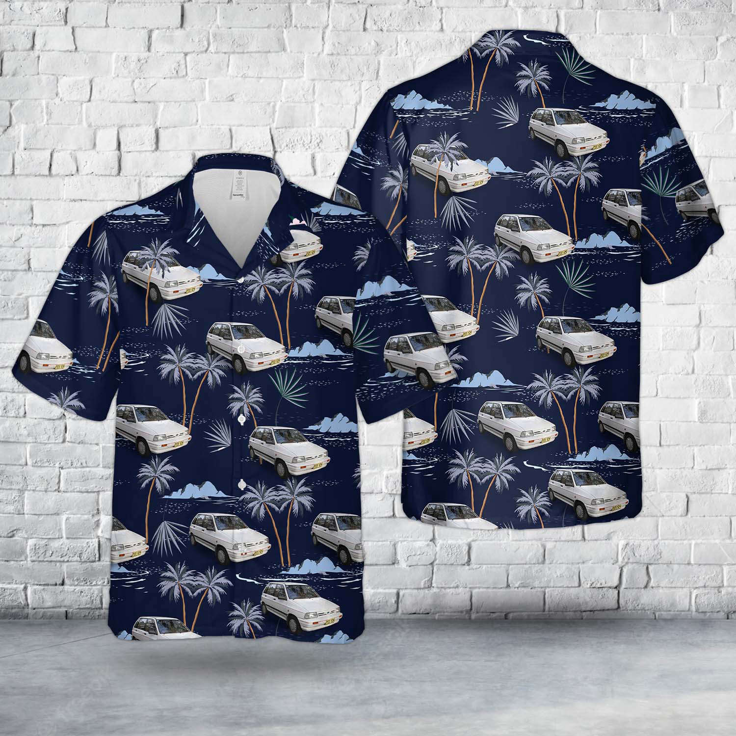 1992 Ford Festiva (WA) 5-door hatchback Hawaiian Shirt Gift for Men Dad Father Gift for Men Dad Father