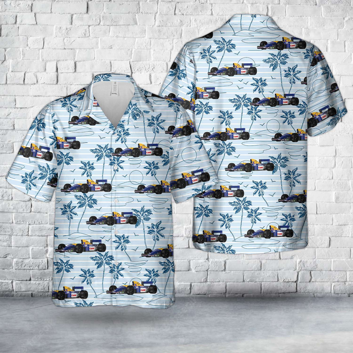 1992 Williams FW14 Hawaiian Shirt Gift for Men Dad Father Gift for Men Dad Father