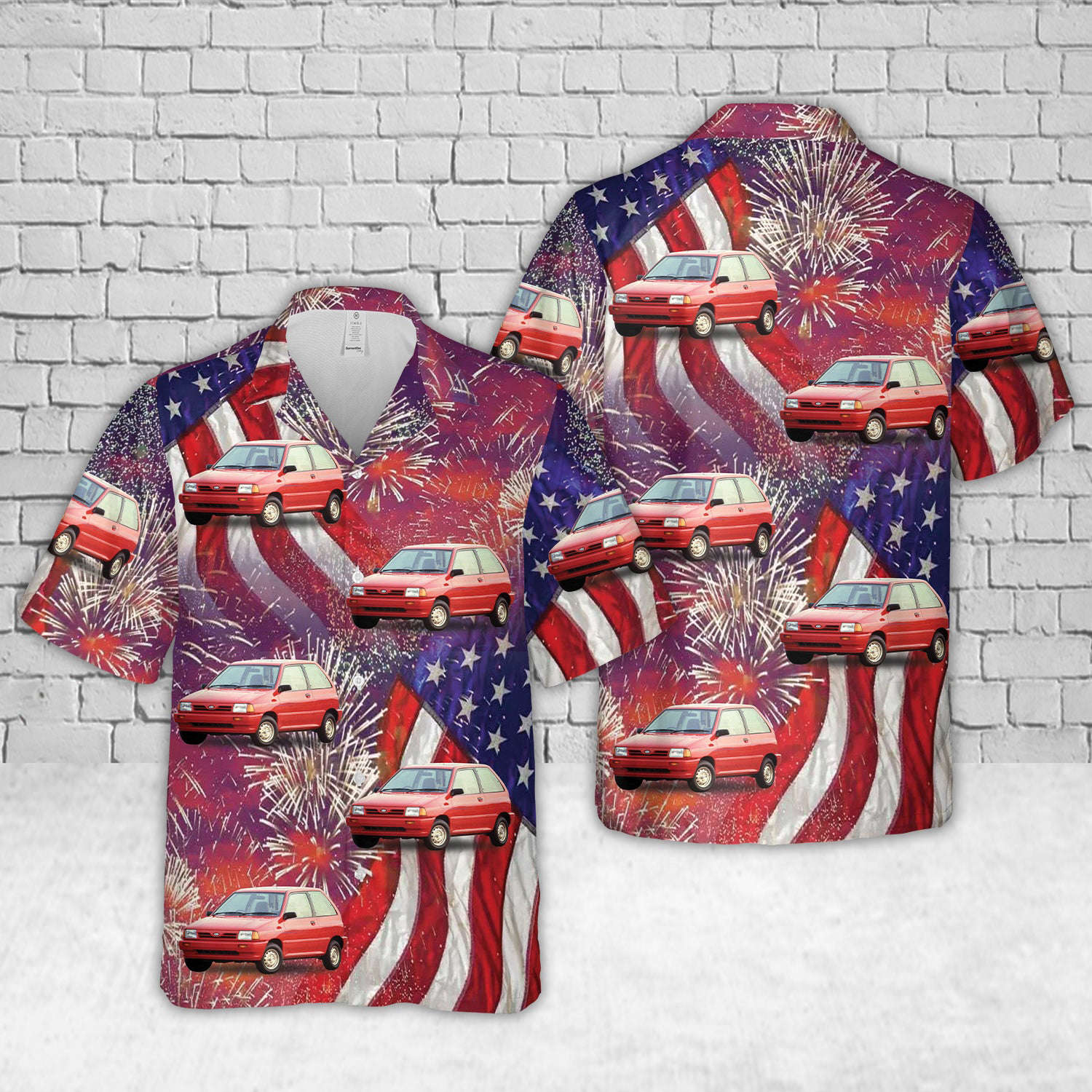 1993 Ford Festiva, 4th Of July Hawaiian Shirt Gift for Men Dad Father Gift for Men Dad Father