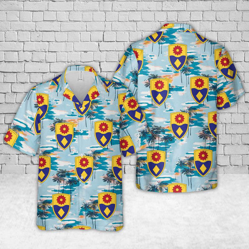 49th Military Police Brigade California Hawaiian Shirt Gift for Men Dad Father Gift for Men Dad Father