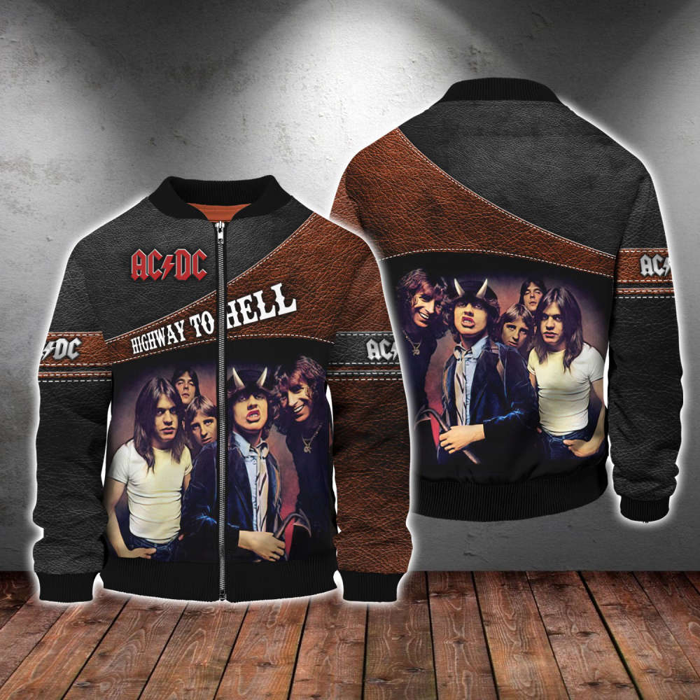 ACDC Rock Band 3D TShirt Zip Hoodie – Highway To Hell Design for Ultimate Fans ACDC Rock Band 3D TShirt Zip Hoodie – Highway To Hell Design for Ultimate Fans