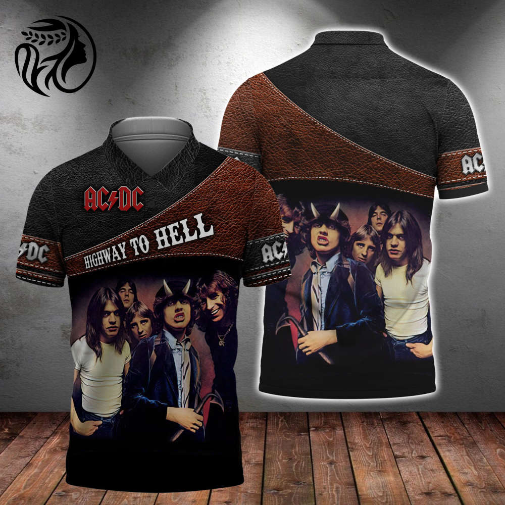 ACDC Rock Band 3D TShirt Zip Hoodie – Highway To Hell Design for Ultimate Fans