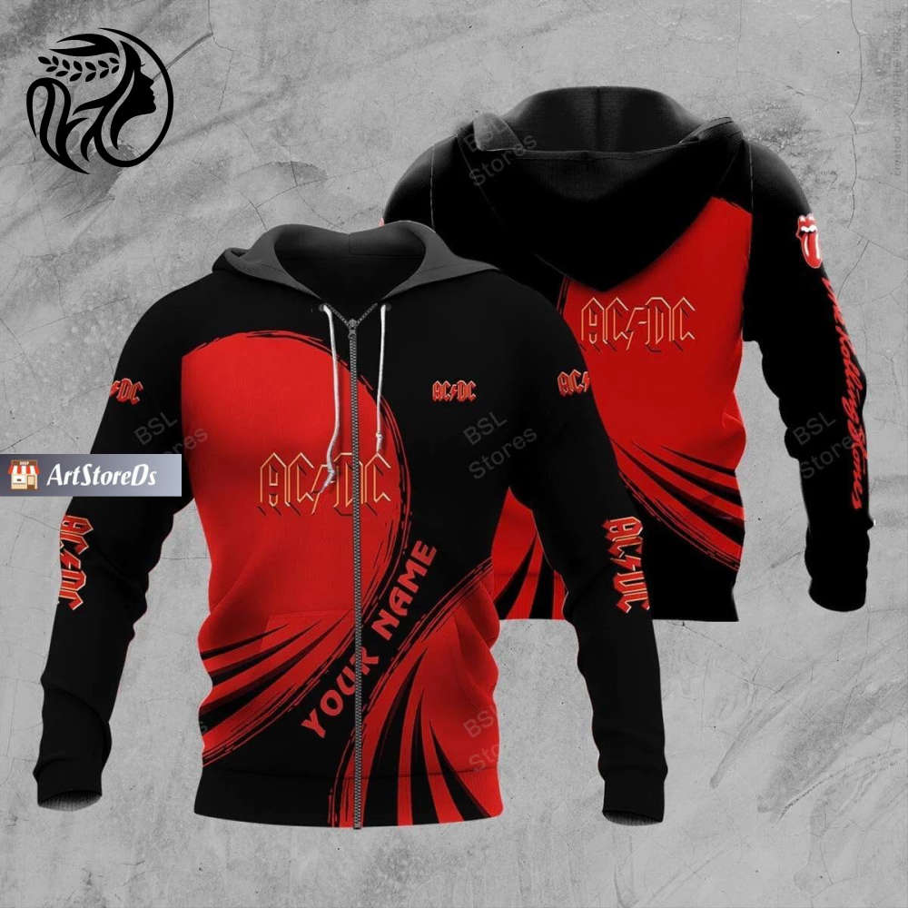 Shop Acdc Tour Zip 3D & Aesthetic Hoodies – Unisex Merch & Personalized Trendy Hoodies