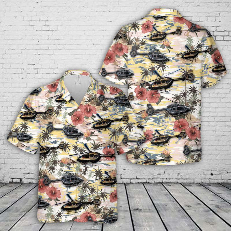 Airbus Helicopters EC145T2 Hawaiian Shirt Gift for Men Dad Father Gift for Men Dad Father