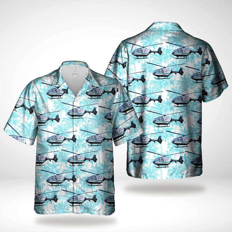 AirLife Florida EMS Hawaiian Shirt Gift for Men Dad Father Gift for Men Dad Father