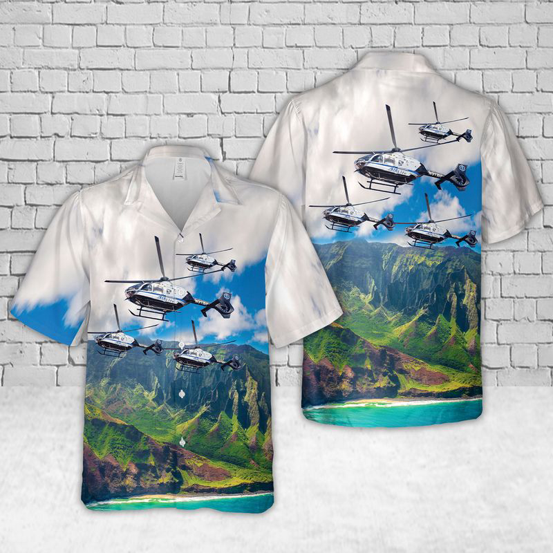 AirLife Georgia EMS Hawaiian Shirt Gift for Men Dad Father Gift for Men Dad Father
