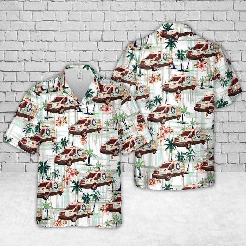 Alabama Samarian EMS Hawaiian Shirt Gift for Men Dad Father Gift for Men Dad Father