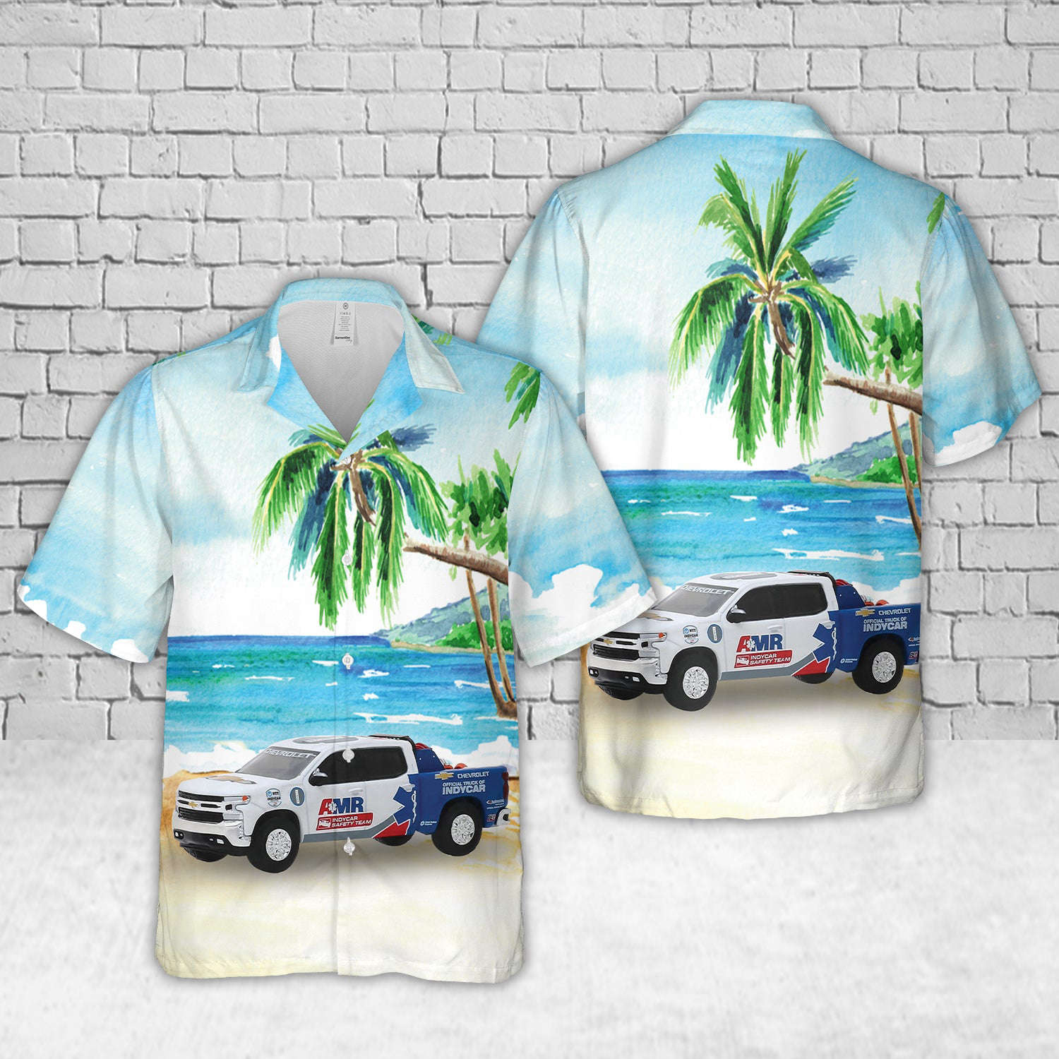 AMR Indycar Safety Team Hawaiian Shirt Gift for Men Dad Father Gift for Men Dad Father