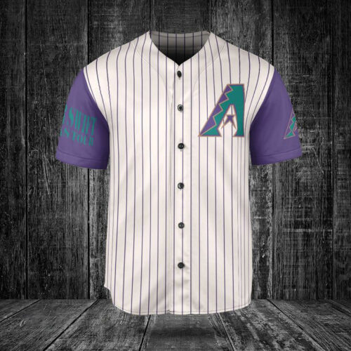 Arizona Diamondbacks Taylor Swift Fan Baseball Jersey Gift for Men Dad
