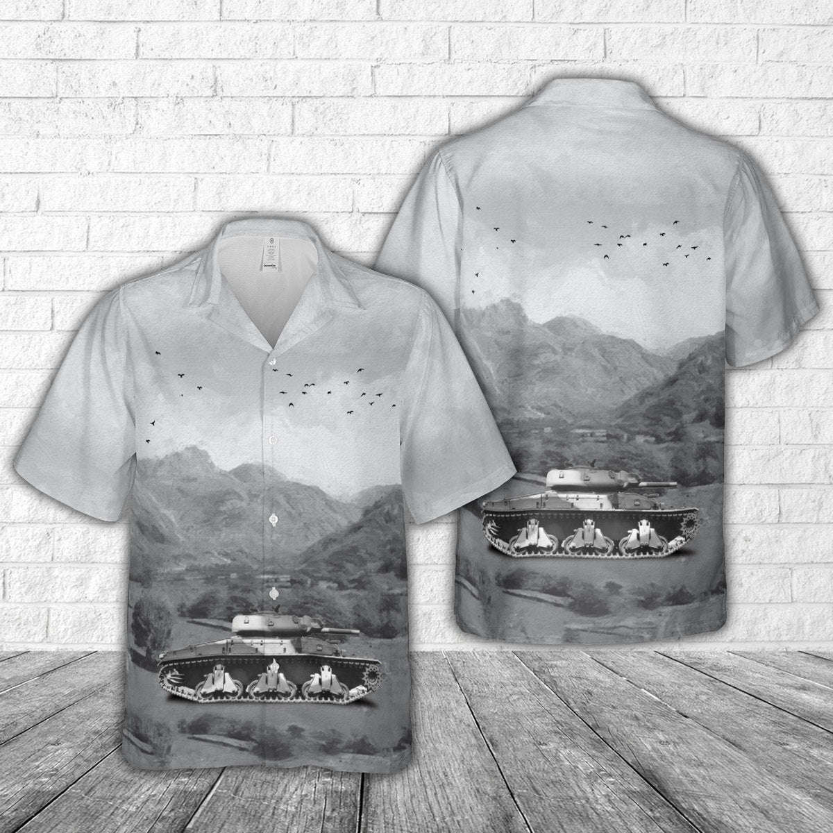 Australian Army AC3 Thunderbolt (Australian Cruiser III) In WWII Hawaiian Shirt Gift for Men Dad Father Gift for Men Dad Father