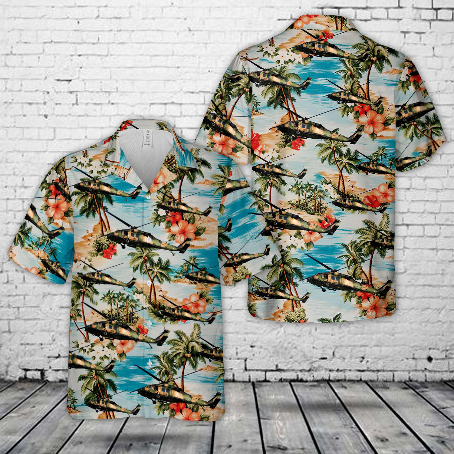 Australian Army Black Hawk Zhu Hawaiian Shirt Gift for Men Dad Father Gift for Men Dad Father