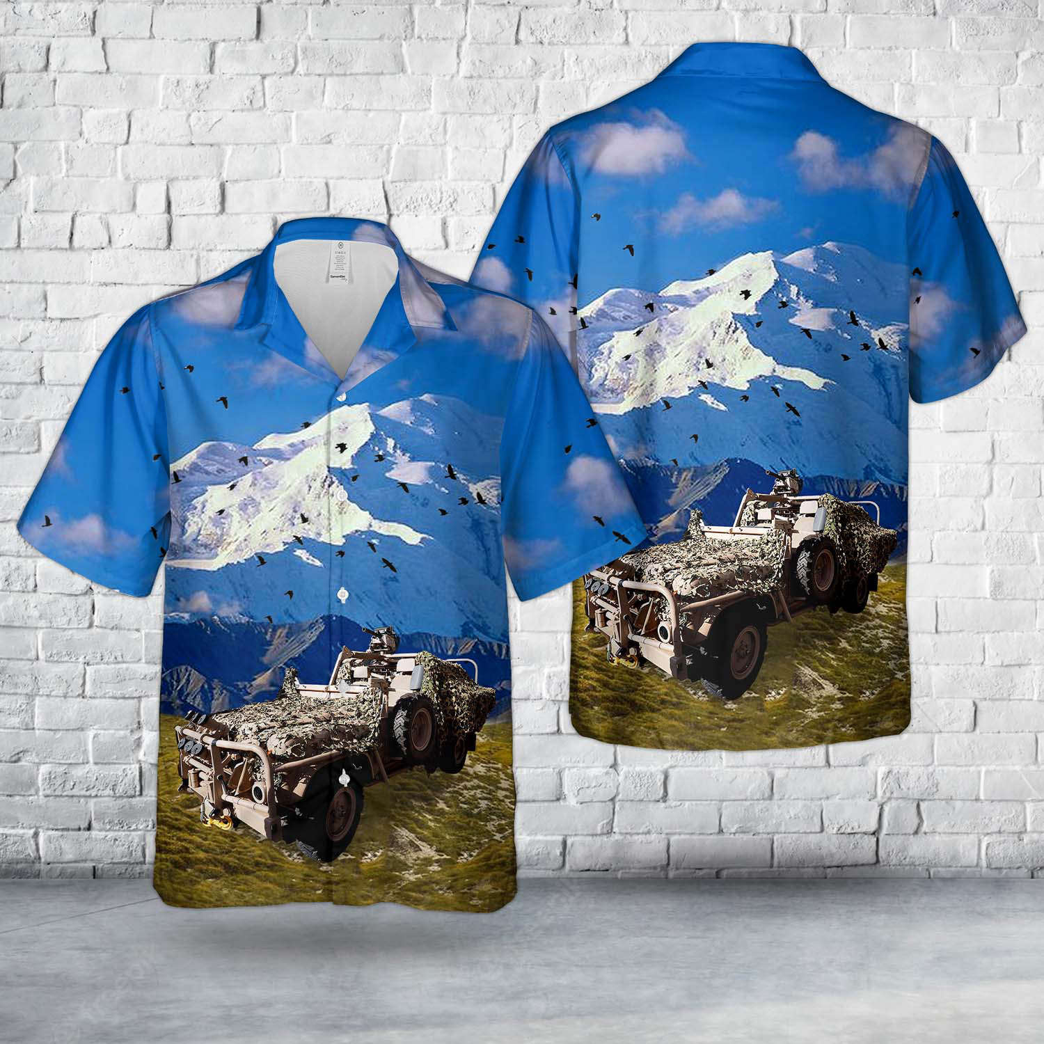 Australian Army Surveillance Reconaissance Vehicle Hawaiian Shirt Gift for Men Dad Father Gift for Men Dad Father
