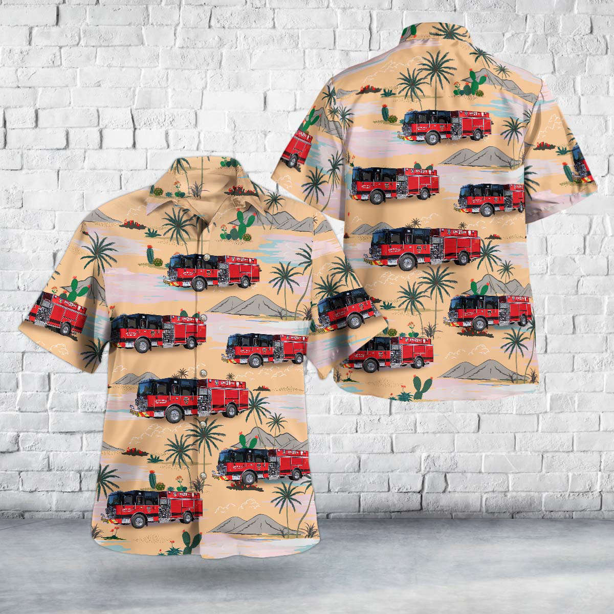 Baldwinsville, New York, North West Fire District Hawaiian Shirt Gift for Men Dad Father Gift for Men Dad Father