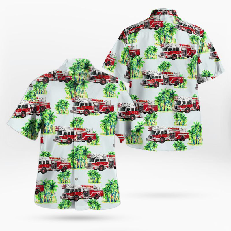 Beaufort Port Royal Fire Department South Carolina Hawaiian Shirt Gift for Men Dad Father Gift for Men Dad Father