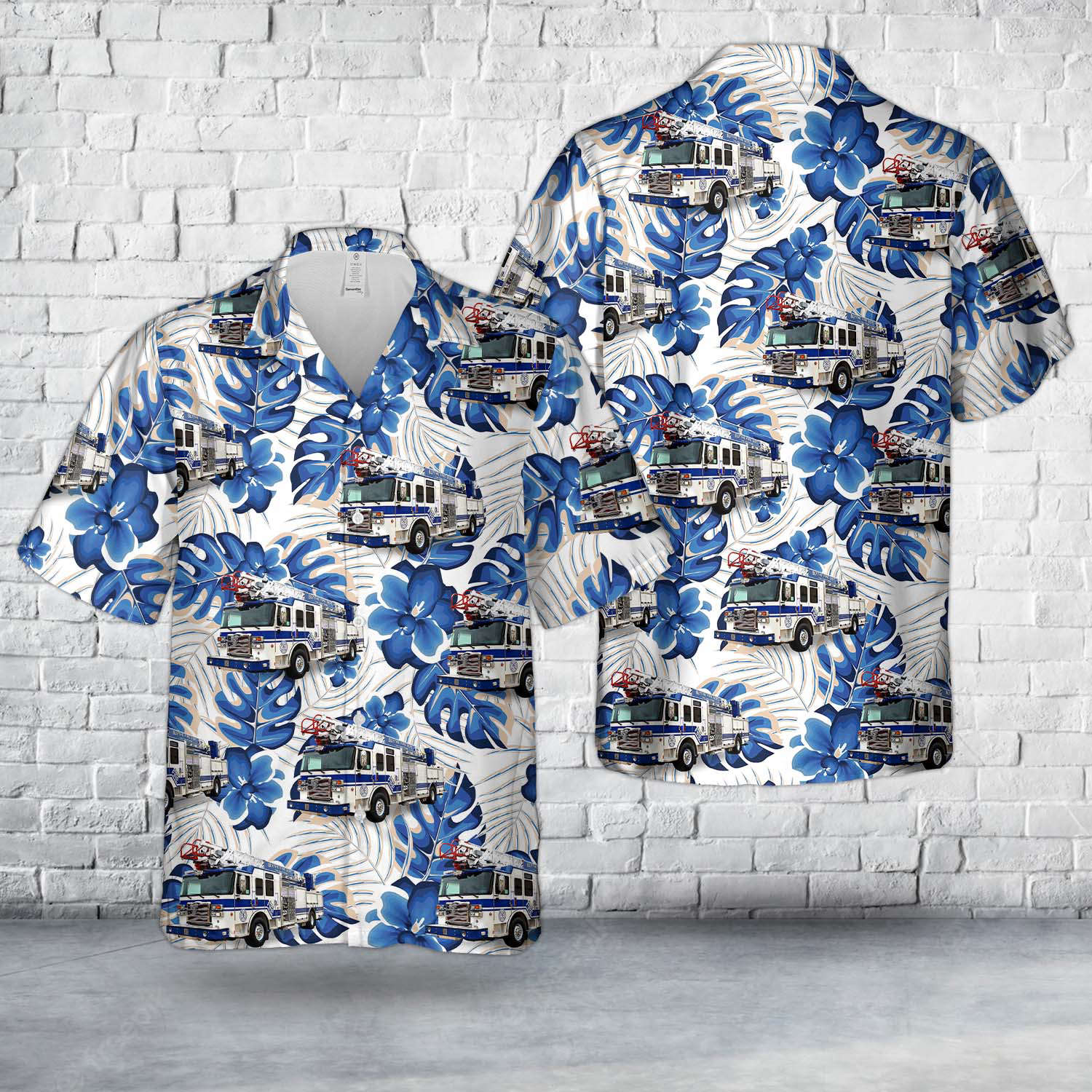 Blythe, California, Blythe Fire Department Hawaiian Shirt Gift for Men Dad Father Gift for Men Dad Father