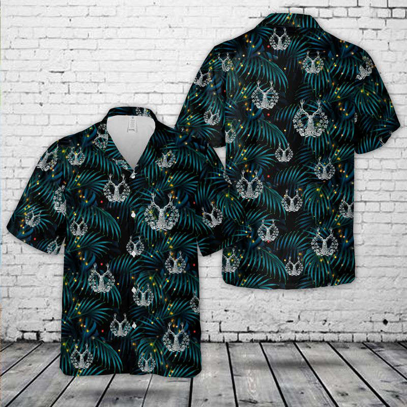 British Army Gordon Highlanders Hawaiian Shirt Gift for Men Dad Father Gift for Men Dad Father