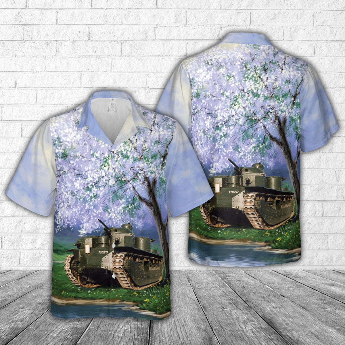 British Vickers A1E1 Independent super heavy multi-turreted tank Hawaiian Shirt Gift for Men Dad Father Gift for Men Dad Father