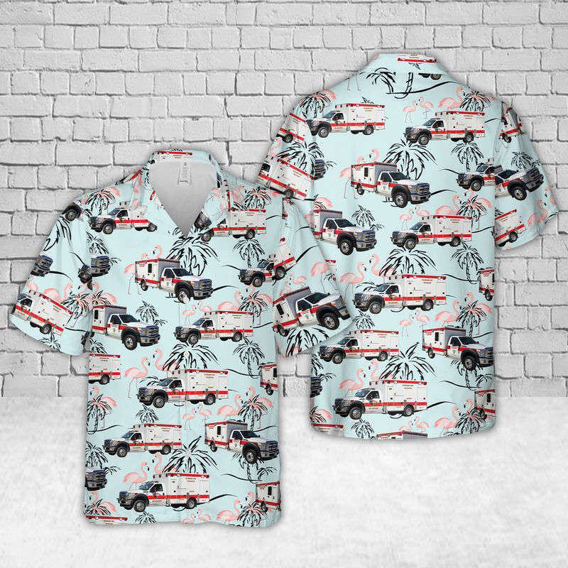 California San Bernardino EMS Hawaiian Shirt Gift for Men Dad Father Gift for Men Dad Father