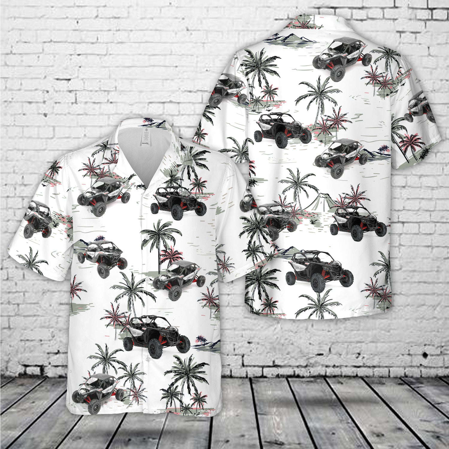 Can-Am (CanAm) Maverick X3 Quad ATV Hawaiian Shirt Gift for Men Dad Father Gift for Men Dad Father