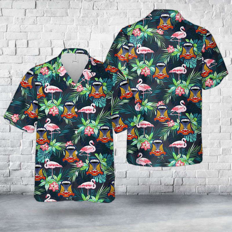 Canadian Army Canadian Airborne Regiment Hawaiian Shirt Gift for Men Dad Father Gift for Men Dad Father