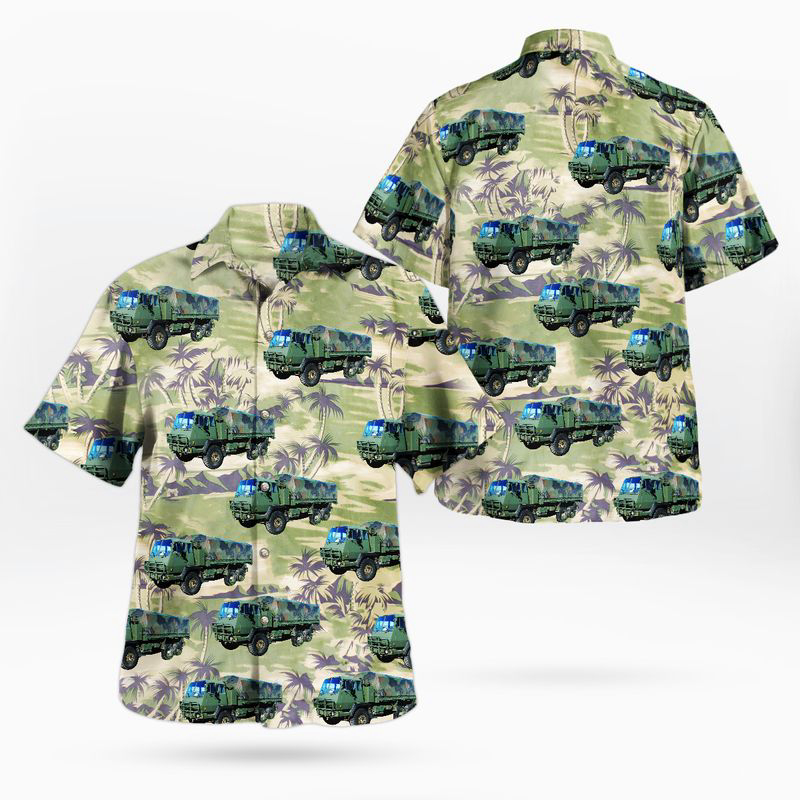 Canadian Army HLVW Hawaiian Shirt Gift for Men Dad Father Gift for Men Dad Father