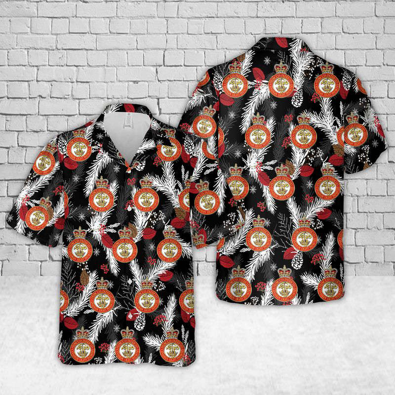 Canadian Army Princess Patricia’s Canadian Light Infantry Christmas Hawaiian Shirt Gift for Men Dad Father Gift for Men Dad Father