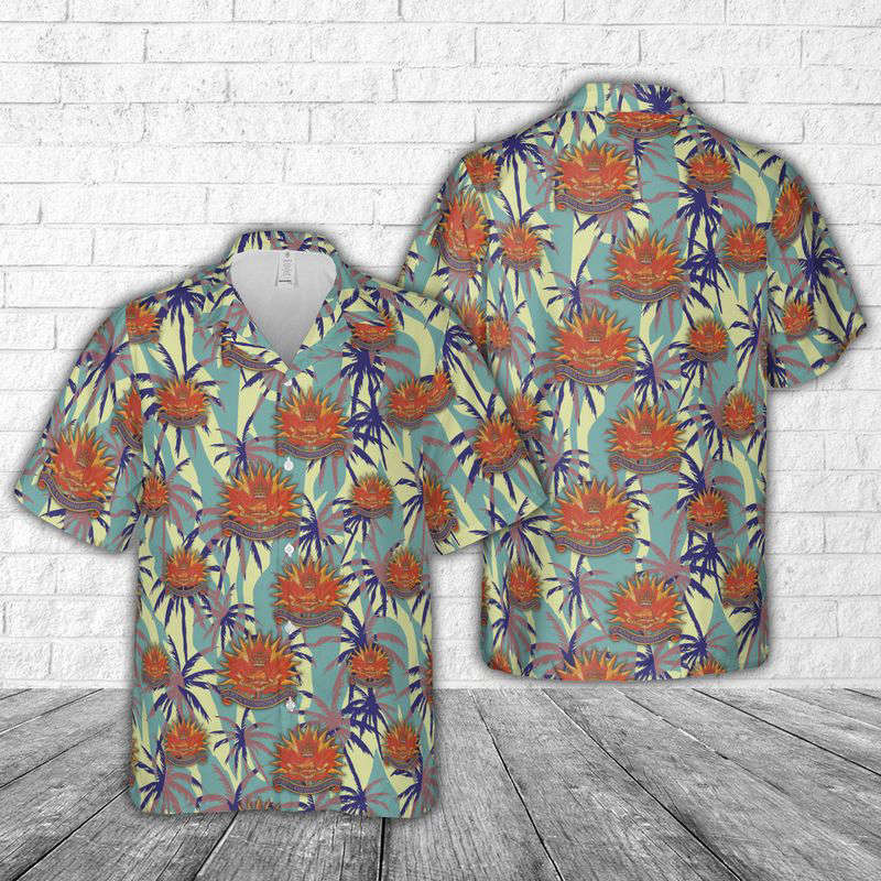 Canadian Army Royal Westminster Regiment Hawaiian Shirt Gift for Men Dad Father Gift for Men Dad Father