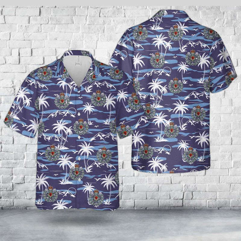 Canadian Army The Royal Winnipeg Rifles (R Wpg Rif) Hawaiian Shirt Gift for Men Dad Father Gift for Men Dad Father