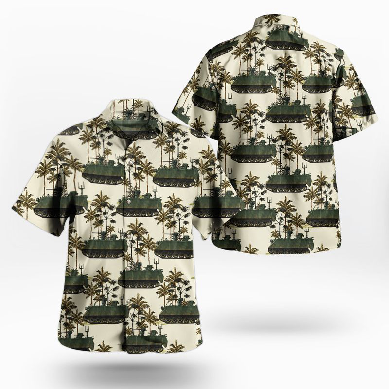 Canadian Army TLAV Hawaiian Shirt Gift for Men Dad Father Gift for Men Dad Father