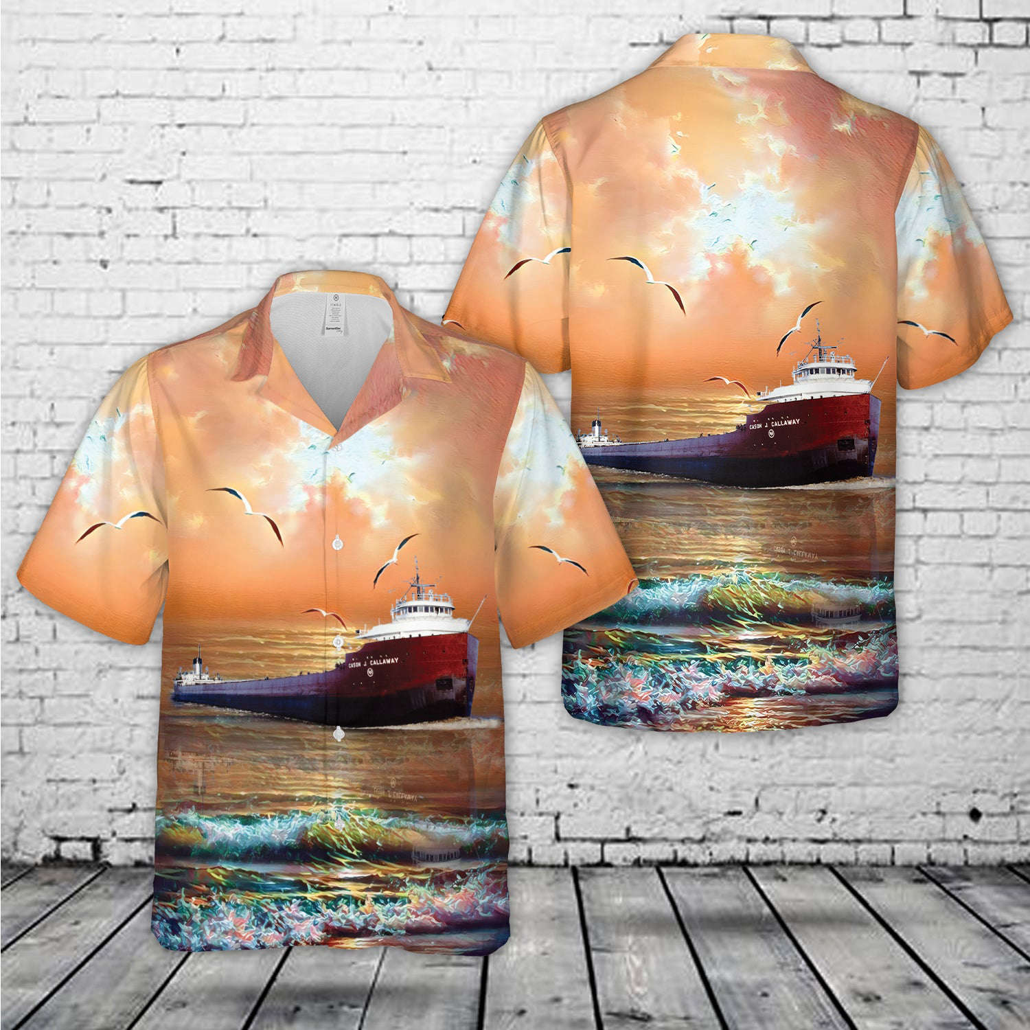 Cason J. Callaway (1979) Hawaiian Shirt Gift for Men Dad Father Gift for Men Dad Father