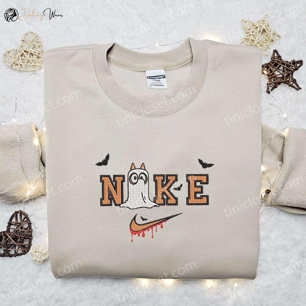 Chilli Heeler Ghost x Nike Hoodie & Shirt: Best Halloween Gift Ideas