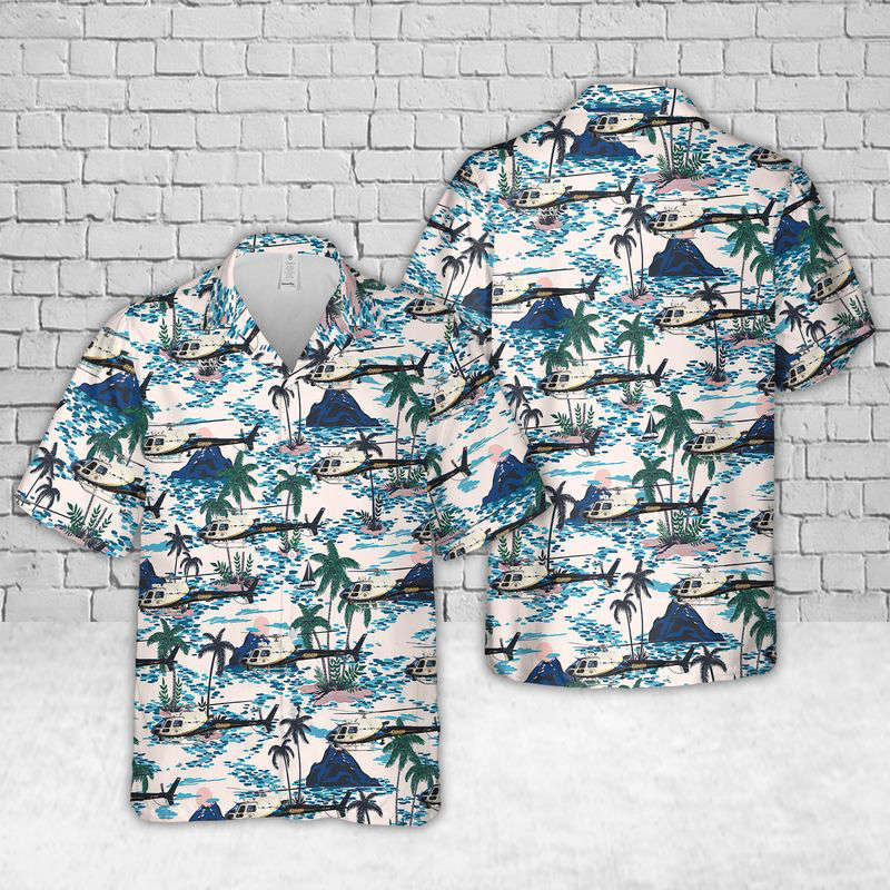CHP AS 350 B3 California Police Hawaiian Shirt Gift for Men Dad Father Gift for Men Dad Father