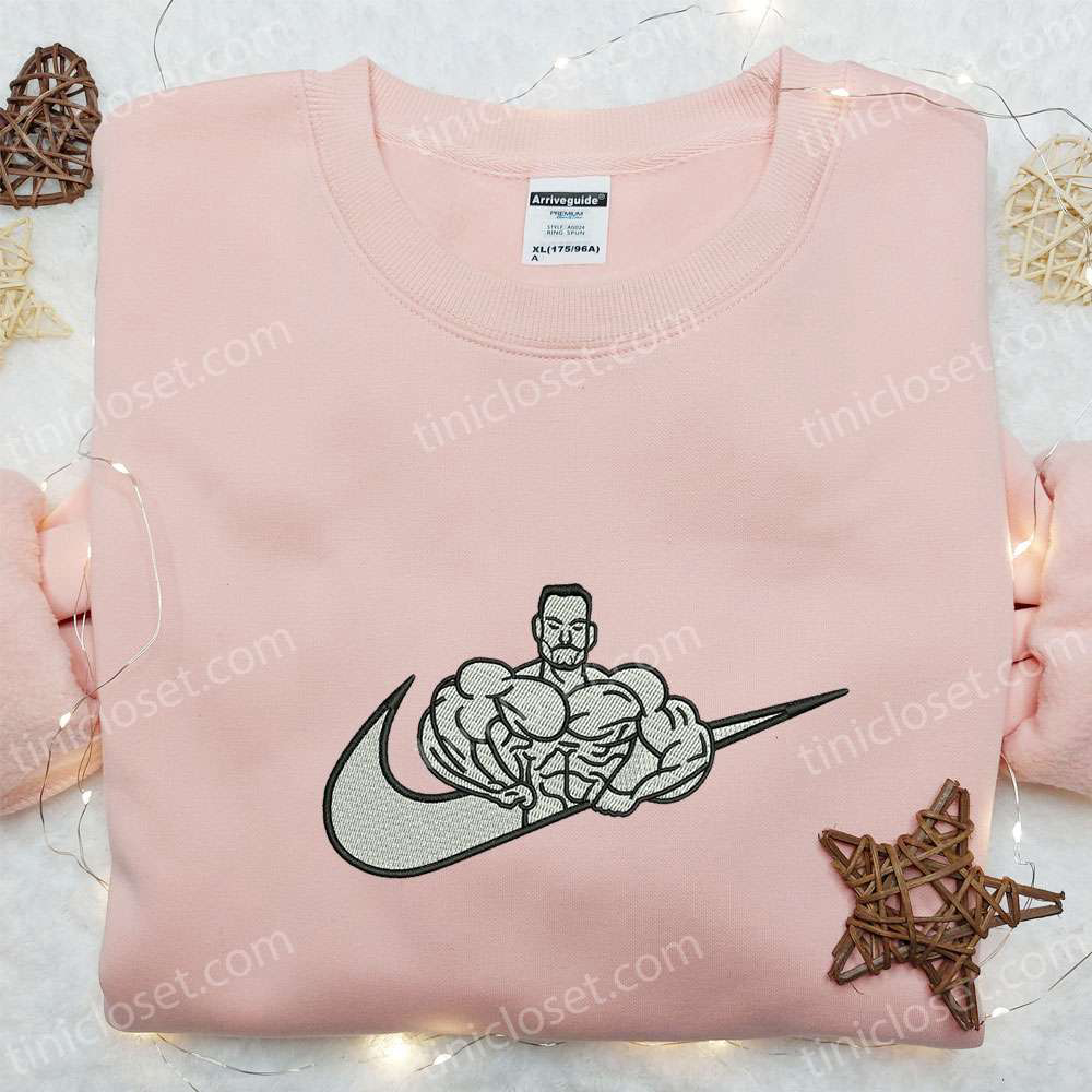 Chris Bumstead x Swoosh Embroidered Hoodie: Nike Inspired Best Gift for Family