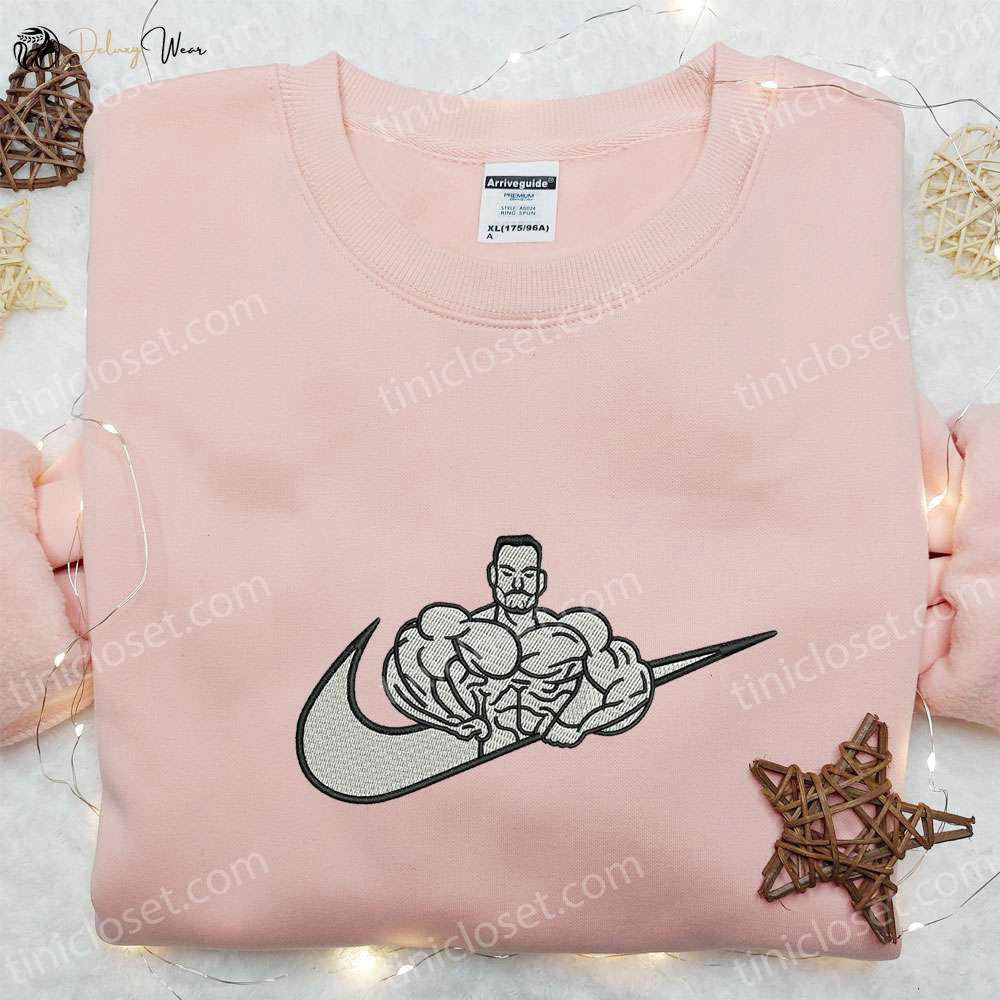 Chris Bumstead x Swoosh Embroidered Hoodie: Nike Inspired Best Gift for Family