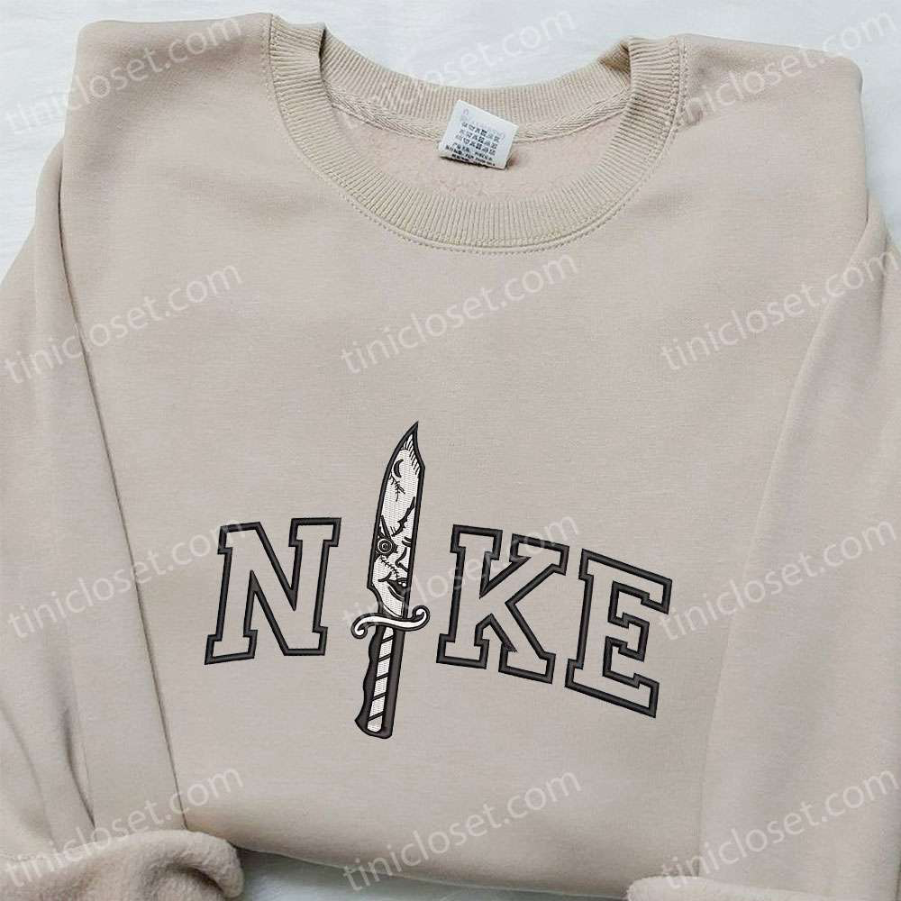 Chucky Knife x Nike Hoodie & Shirt: Best Halloween Gift Ideas