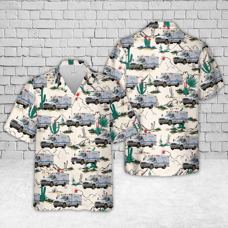 Colorado Grand County EMS Hawaiian Shirt Gift for Men Dad Father Gift for Men Dad Father