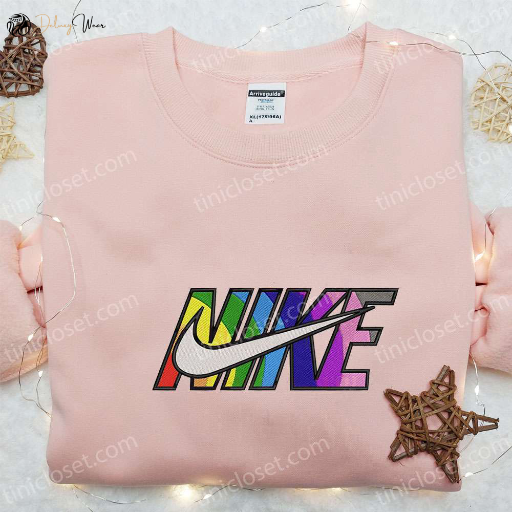 Colorful x Nike Embroidered Hoodie & Shirt: Best Family Gift Ideas