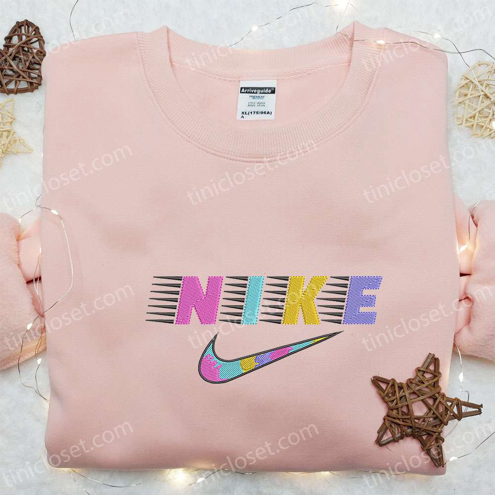 Colorful x Nike Embroidered Shirt: Best Nike-Inspired Gift for Family