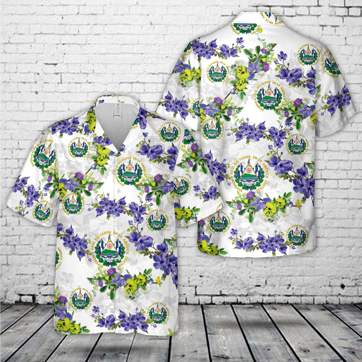 El Salvador Hawaiian Shirt Gift for Men Dad Father Gift for Men Dad Father