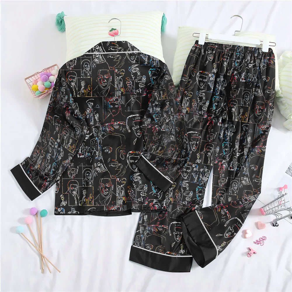 Elvis Presley Button Down Pajamas Set –  GNE 1380