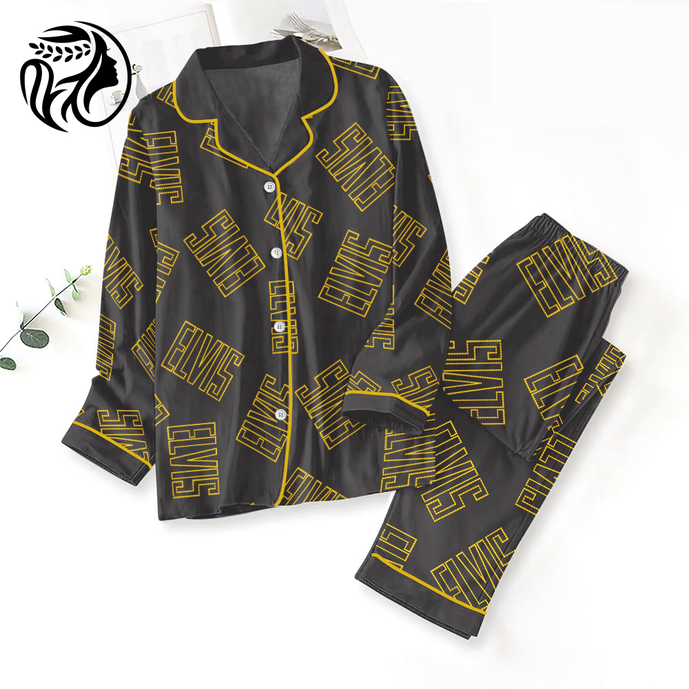 Elvis Presley Button Down Pajamas Set – NGHIAVT 0598