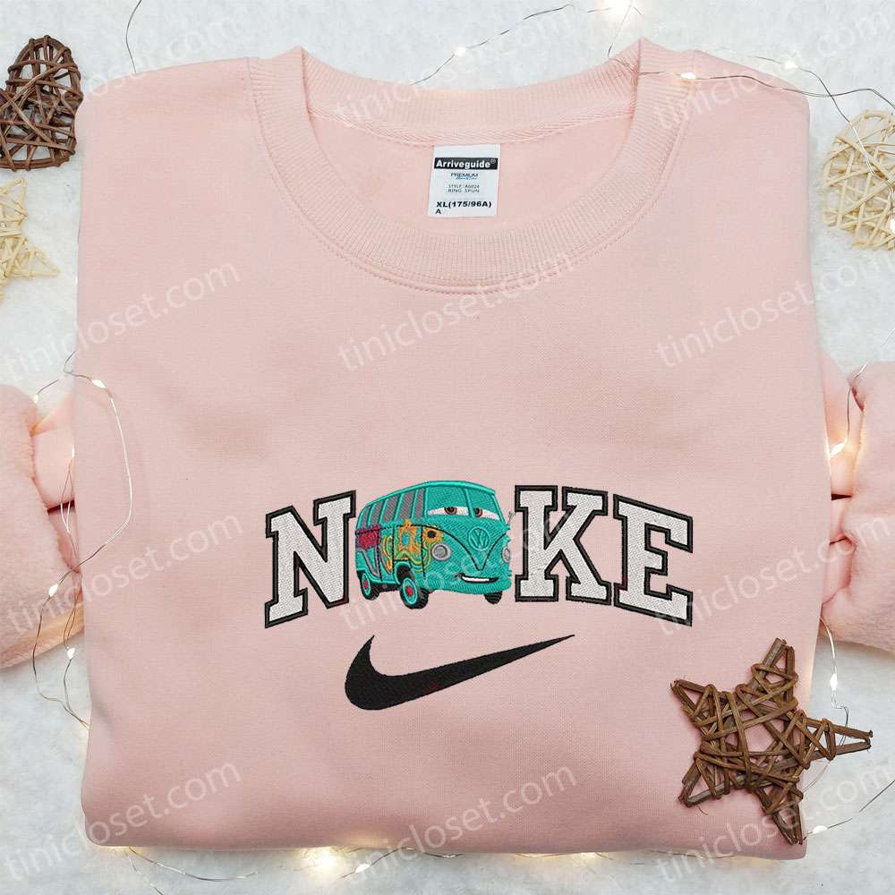 Fillmore x Nike Cartoon Embroidered Sweatshirt & Disney Characters Shirt – Best Gift Ideas for Family