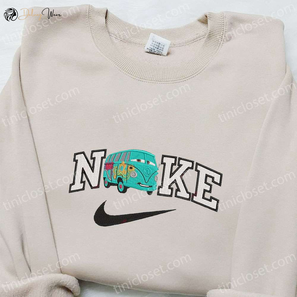 Fillmore x Nike Cartoon Embroidered Sweatshirt & Disney Characters Shirt – Best Gift Ideas for Family