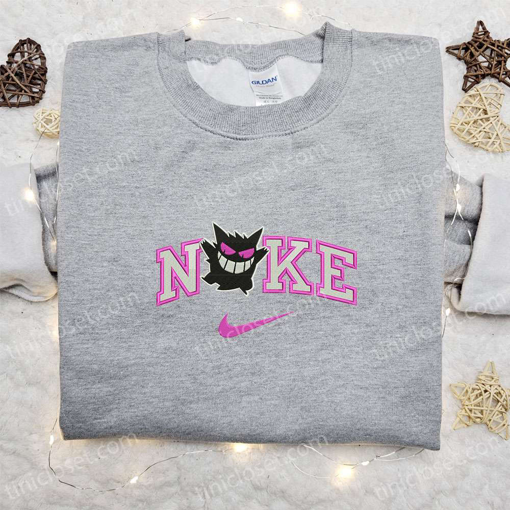 Gengar x Nike Embroidered Shirt: Pokemon-Inspired Nike Apparel
