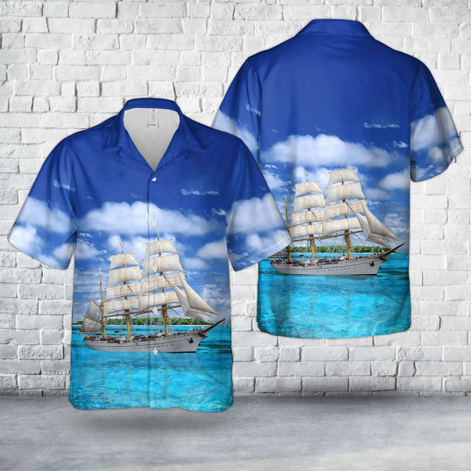 German Gorch Fock (1933) Hawaiian Shirt Gift for Men Dad Father Gift for Men Dad Father
