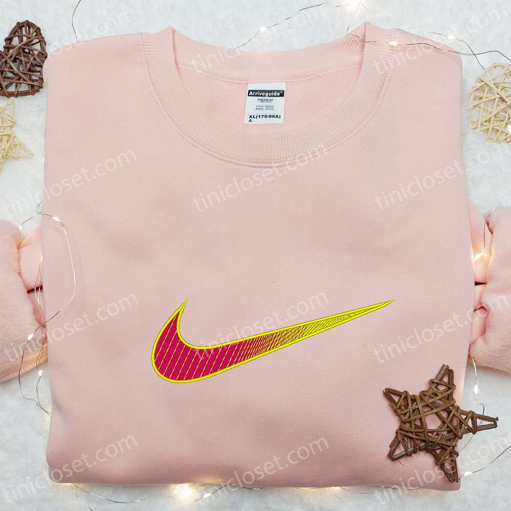 Custom Gradient x Nike Embroidered Sweatshirt – Best Family Gift Idea