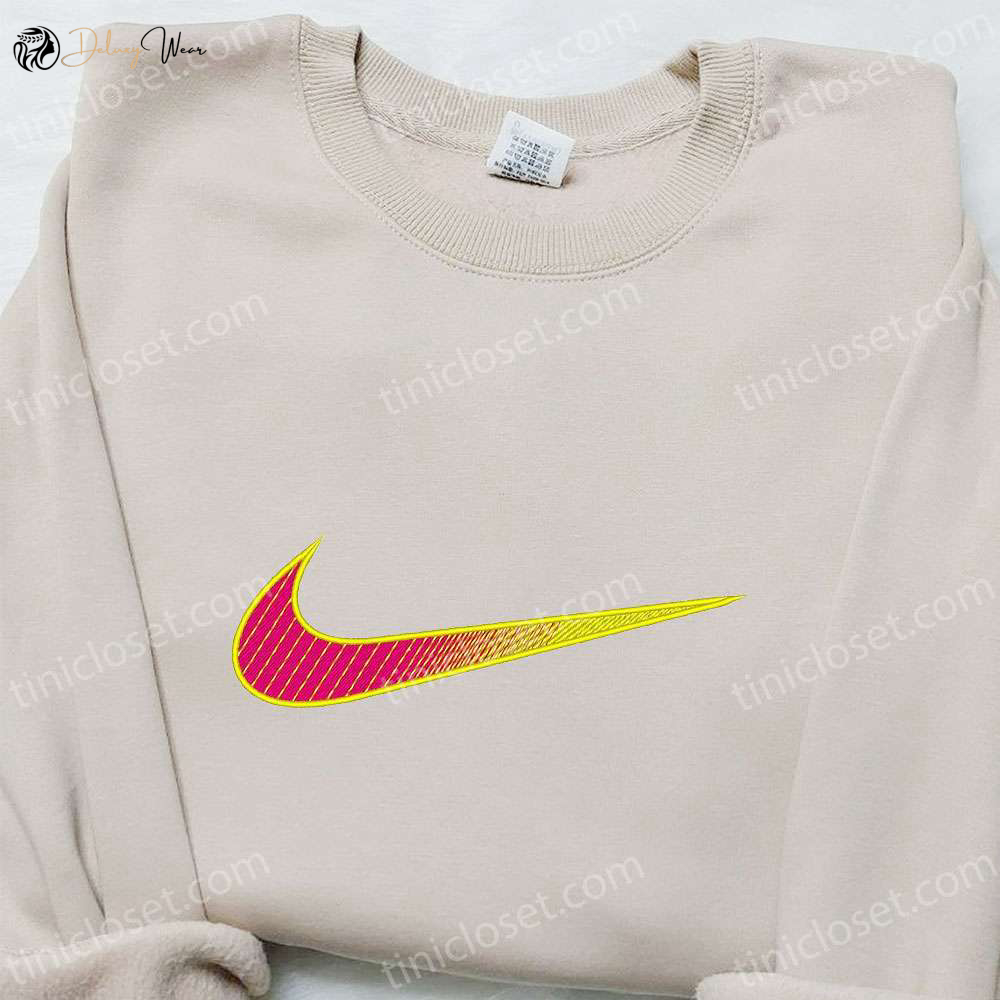 Custom Gradient x Nike Embroidered Sweatshirt – Best Family Gift Idea