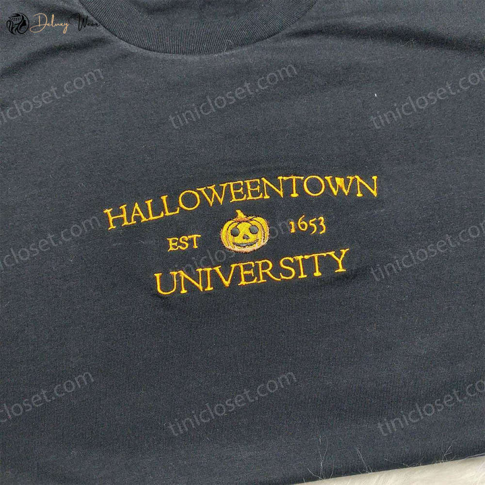 Halloweentown University Est 1653 Shirt: Vintage Halloween Sweatshirts & Gifts
