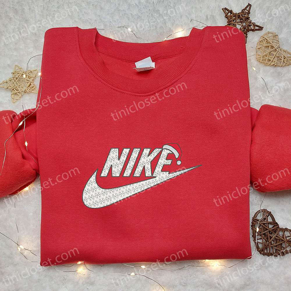 Unique Hat Xmas x Nike Embroidered Shirt & Hoodie: Best Christmas Gift Ideas