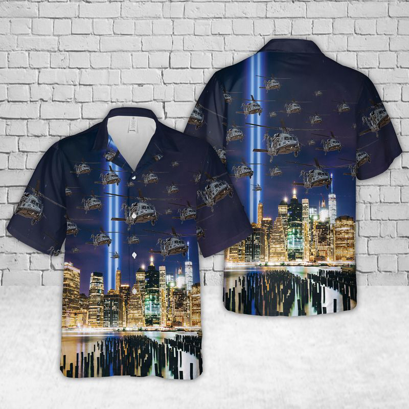 HH-60G Pave Hawks of the 106th Rescue Wing New York Air National Guard Hawaiian Shirt Gift for Men Dad Father Gift for Men Dad Father